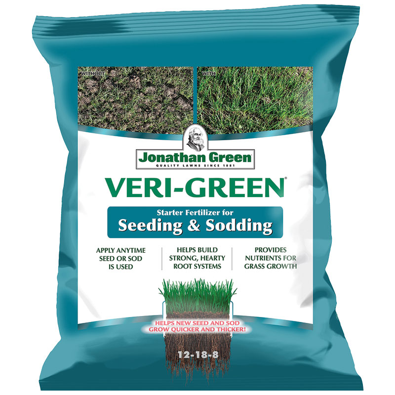 Jonathan Green® Veri-Green Seeding & Sodding Lawn Starter Lawn Food, 15 Lb.