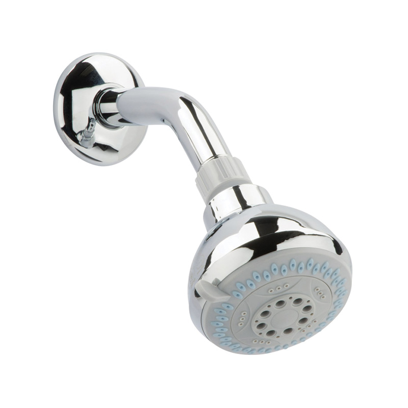 Oakbrook Chrome PVC 3 Settings Wallmount Showerhead